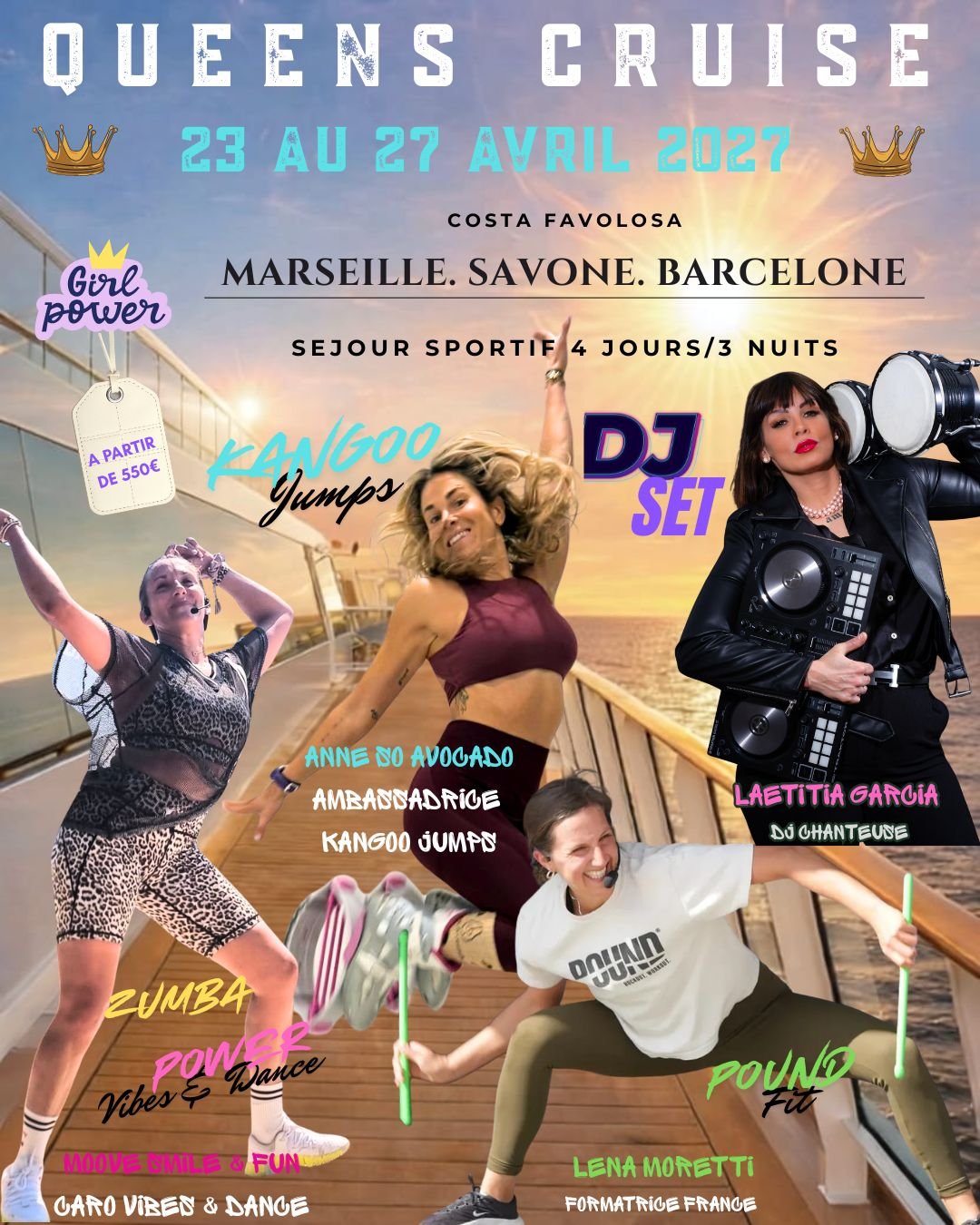 Croisiere du 23 au 27 avril 2027